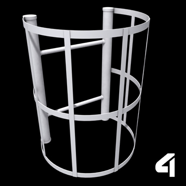 ladder set 1 3d model - Ladder Set #1 by SuIXo